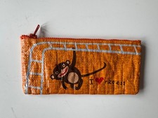 "I Love Recess" Orange  Zipper