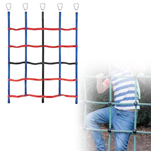 Outdoor rainbow climbing net - climbing,