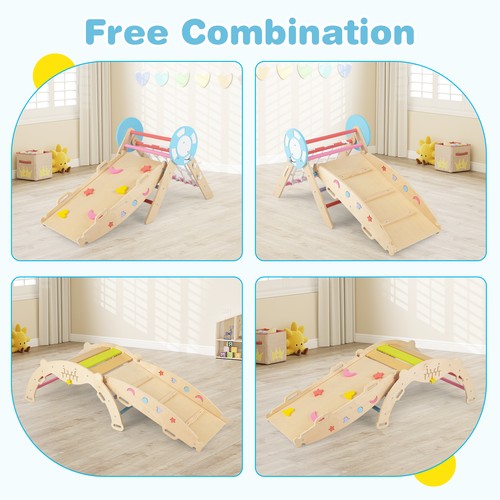 Wooden climbing - wooden,